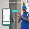 Hornbill WiFi Smart Lock with Handle, Keyless Entry Biometric Fingerprint