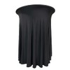 YOUR CHAIR COVERS - Spandex Wavy 30 Inch Highboy Cocktail