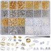 AIEX 2374 Piece Earring Making Kit for Jewellery Making and