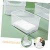 CAXUSD 4PCS Refillable Wipe Dispenser with Lid Portable and Plastic