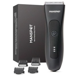 MANSPOT Hair Trimmer, Kit with 4 Guard,Replacea
