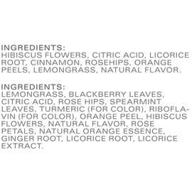 TAZO Tea Bags, Passion & Wild Sweet Orange Herbal Tea 20CT (1ea) (Variety Pack)