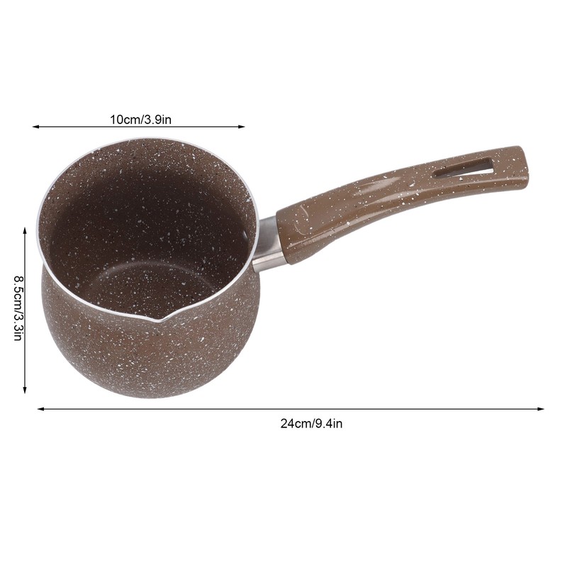 Anti Stick Milk Pan Lightweight Mini Milk Coffee Pot Sauce