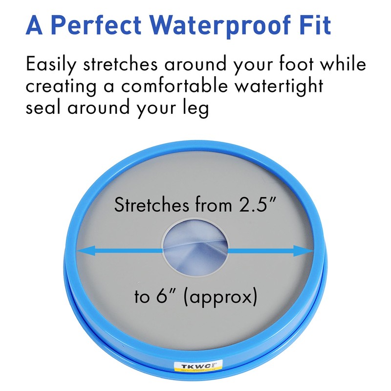 TKWC INC 100% Waterproof Leg Cast Cover for Shower –