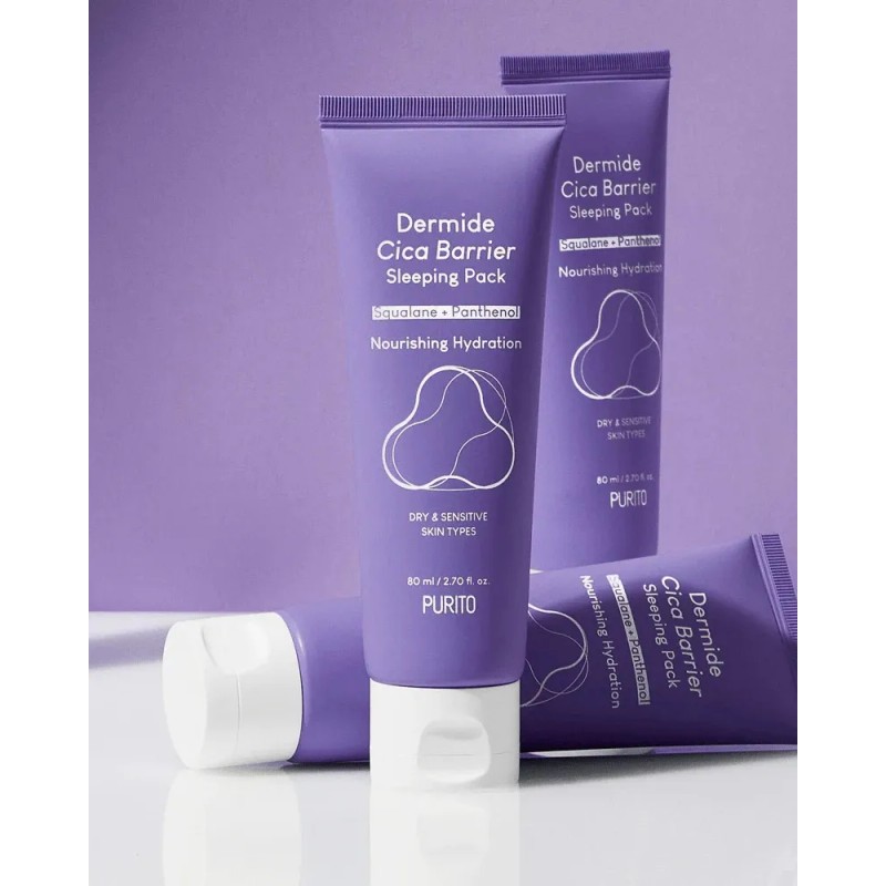 Purito Dermide Cica Barrier Sleeping P Crema (repara, Calma) Todo