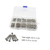 KICHOUSE 1 Set Carbon Steel Screws Self Tapping Screws for