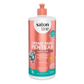 Salon Line - Linha Tratamento (Creme Para Pentear) - Super Leve 1000 Ml - (Salon Line - Treatment (Combing Cream) Collection - Super Light Net 36.67 Oz)