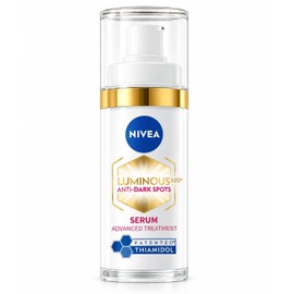 NIVEA LUMINOUS630 Anti-manchas Serum Facial tratamiento avanzado (30 ml) - Con Ácido Hialurónico, para una Piel Luminosa sin Manchas por Edad,