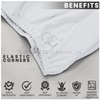 Soft & Cozy Non Iron Percale Sheets, Plain Bedding Bedsheets,
