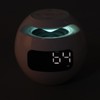 Bluetooth Alarm Clock Speaker Bass Full FM Radio Multifunction Portable