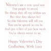 Magic Moments For You Godfather On Valentine's Day (V)