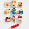 10 Pcs Food Fridge Magnets Cute 3D Magnets for Fridge