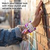 Korea-Pop Merch Pulseras apilables elásticas para mujeres pequeñas fanáticas, regalos