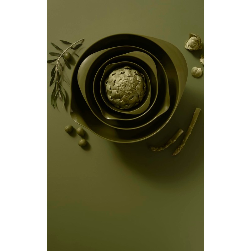 Rosti Margrethe Mixing Bowl 0.5 Litre Olive