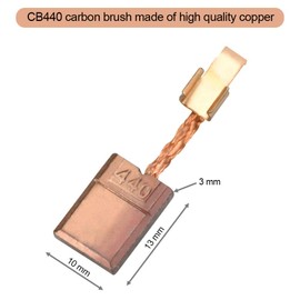 CODIRATO Carbon Brushes Carbon Brushes CB-440 CB-448 CB-436 Makita Motor Carbon Pens for Makita Replaces BDF440 BFR440 BFR550 BFR750 BDA340 BDA351 Pack of 4