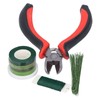 8Pcs set Flower Arrangement Kit Floral DoubleSided Tape Wire Cutter