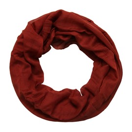 beybey® Fashionable Women's Tube Scarf - Practical Loop Scarf for Versatile Styles - Loop Scarf Women (Copper)