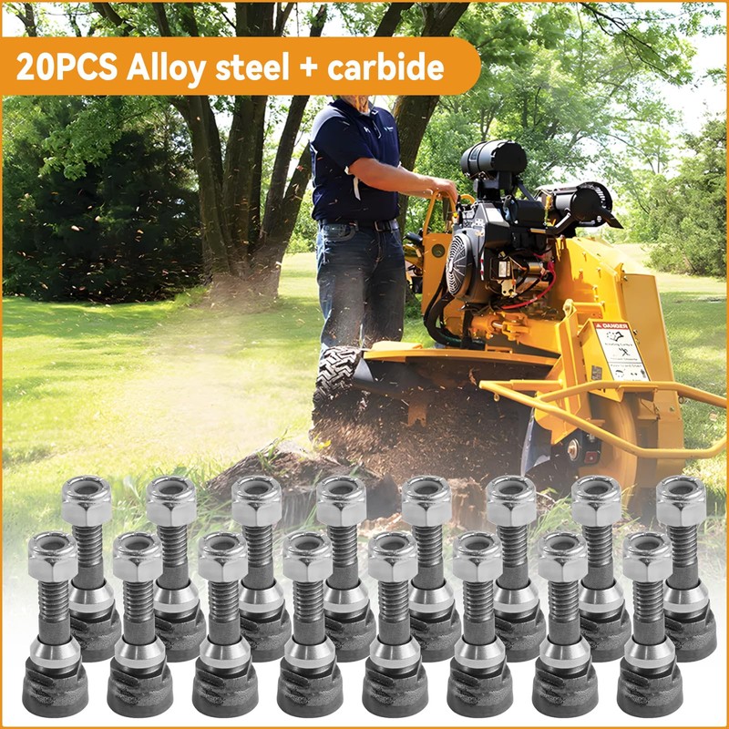 SYWAN Stump Grinder Teeth Compatible with 500 Aftermarket Replace Grinder