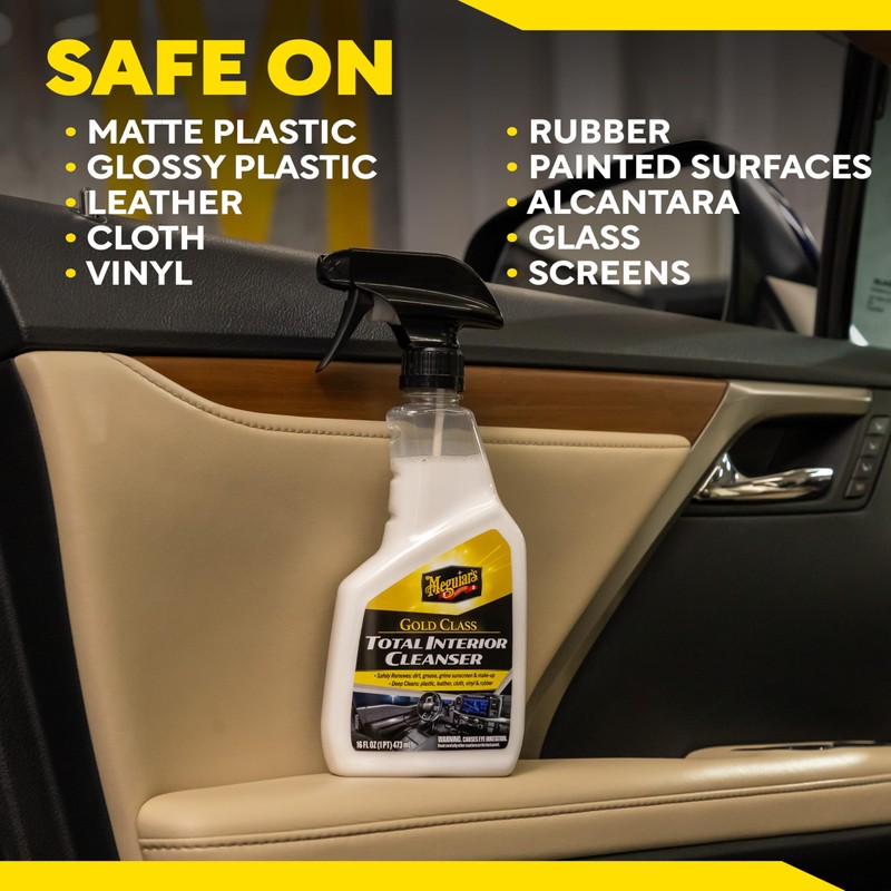 Meguiar's Gold Class Total Interior Cleanser, 16Oz BT