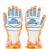 BBQ Grill Gloves Heat Resistant, 1472℉ Heat Resistance Fireproof Glove