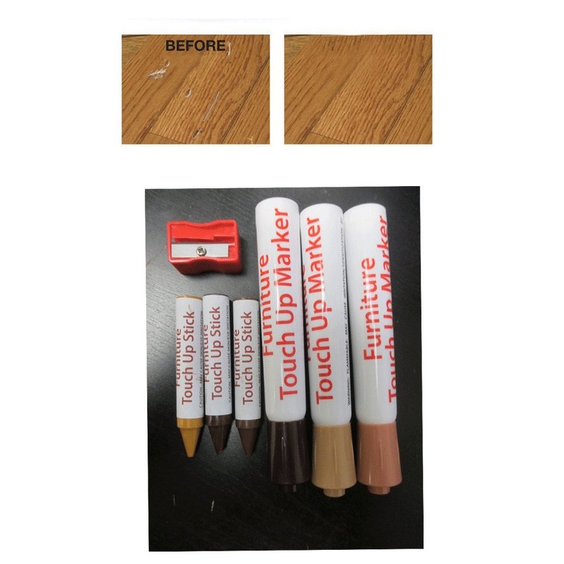 14 Wood Touch Up Scratch Scuff Repair Marker Wooden Floor