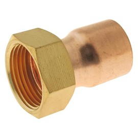 SOMATHERM FOR YOU - Right Connection Copper Soldering Copper Pipe Ø22 - Turning Nut 20/27 - Bag 2 Parts
