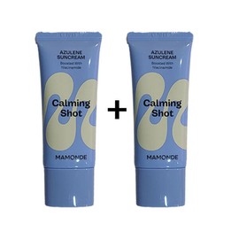Mamonde 마몽드 카밍 샷 아줄렌 선크림 기획세트 Mamonde Calming Shot Azulene Sunscreen Set