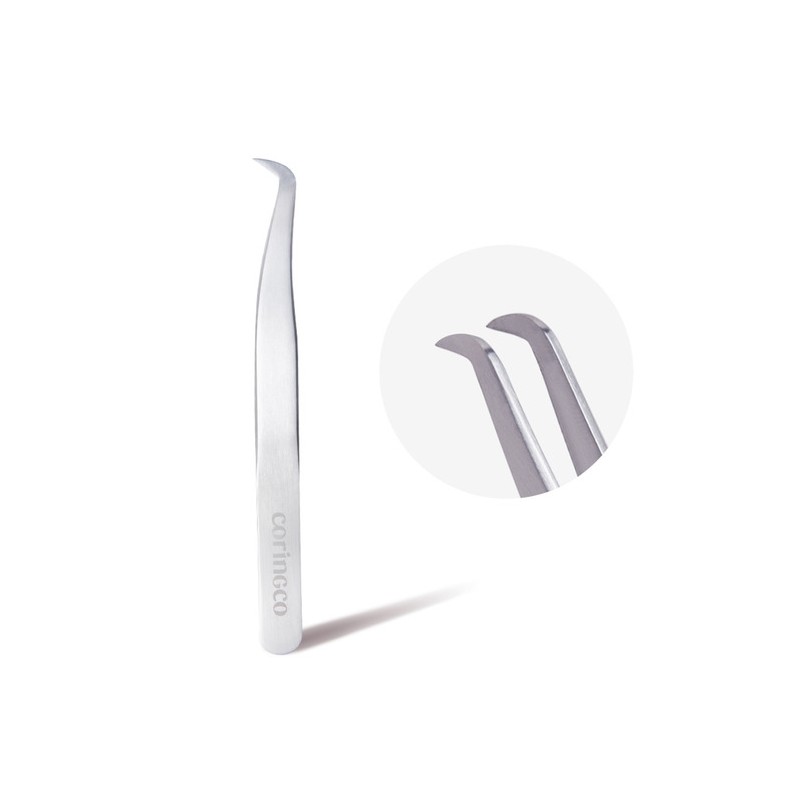 Toktokhara Pro Fit Curved Tweezer 2 types, choose 1 (eyelashes