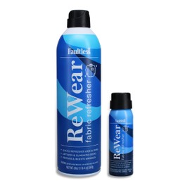 ReWear Fabric Refresher Bundle – Full-Size and Travel-Size Fabric Refreshers for Wrinkle-Free, Odor-Free Clothing On the Go