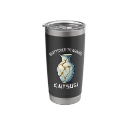 Kintsugi Kintsukuroi Imperfect Japanese Art Motivational Stainless Steel Insulated Tumbler