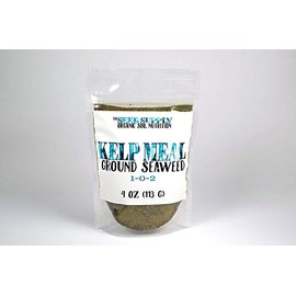 4 Ounces Kelp Meal 1-0-2 Natural Norwegian Kelp Seaweed Fertilizer