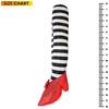 Skeleteen Wicked Witch Legs Prop - Crushed Witches Feet with