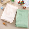 Hahafelt 2 Pcs Satin Soft Crib Sheets Silky Baby Mattress