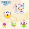 Easter Egg Toys Basket Stuffers for Toddler, 8 Pcs Nesting