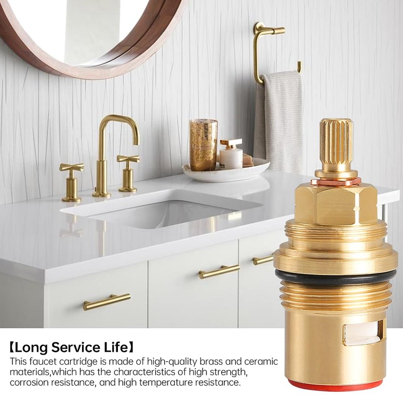 Kitchen Faucet Cartridge Replacement Compatible with Grohe 45882000 Valve Parts,