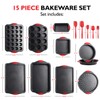 Eatex Nonstick Bakeware Sets with Baking Pans Set, 15 Piece
