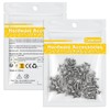 Caianwin 100Pcs M3*8mm Hex Countersunk Bolts DIN7991 Machine Screws 304