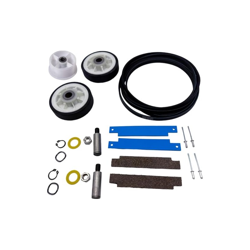 Dryer Repair Kit - Includes 12001541 Rollers, 306508 Dryer Tumbler