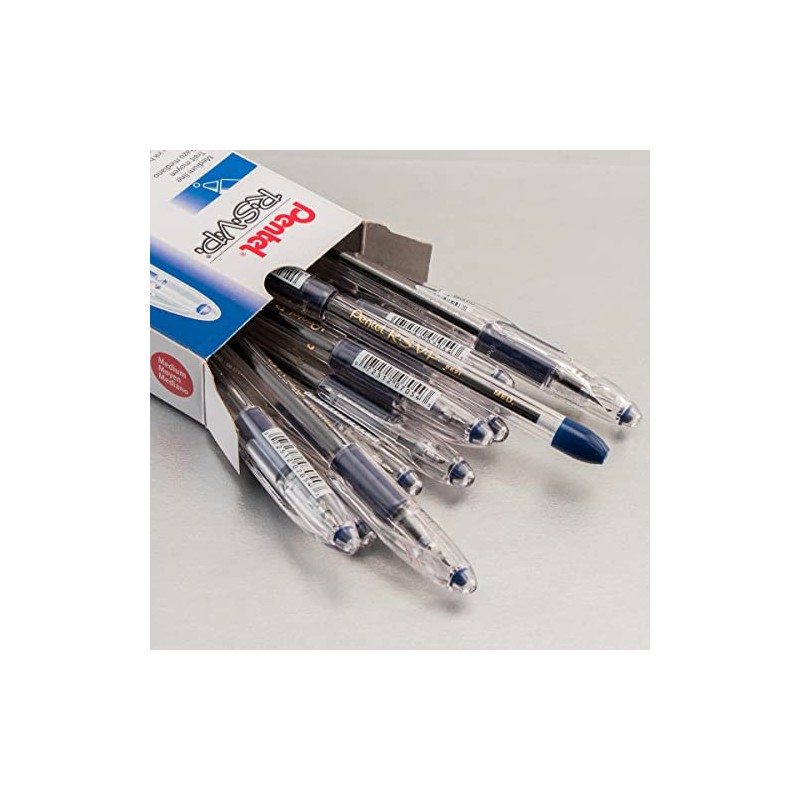 Pentel RSVP Ballpoint Pens (Blue)