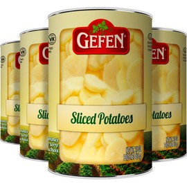 Gefen Sliced Potatoes 15 Oz (4 Pack) Ready To Eat! Kosher for Passover