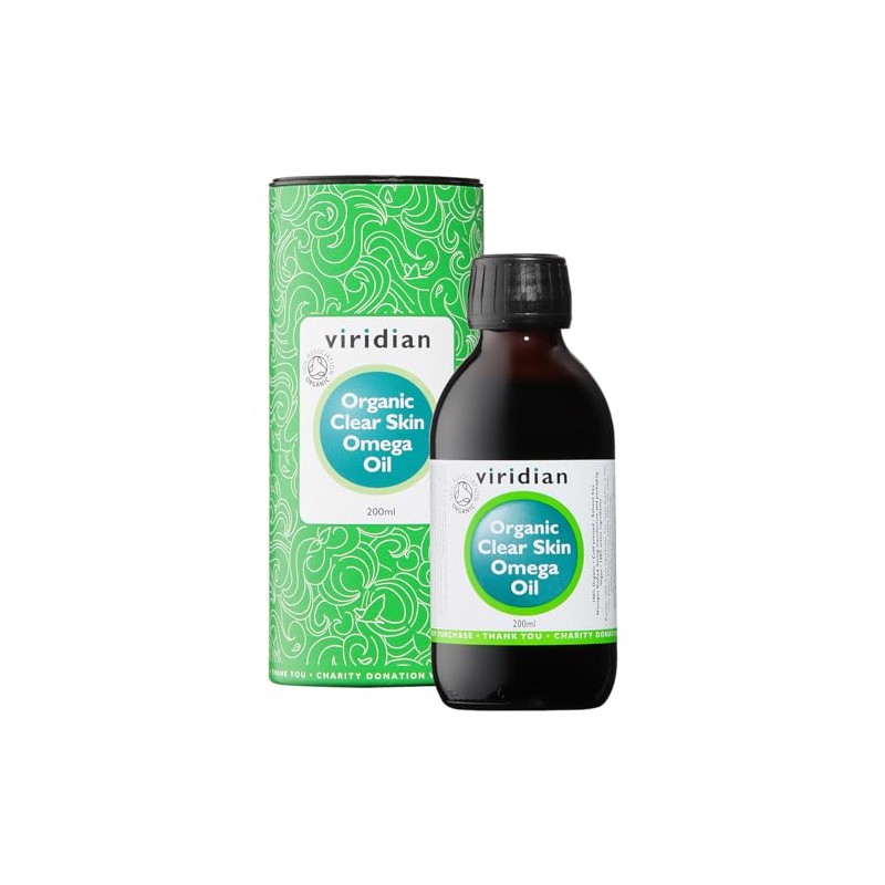 Viridian: 100% Organic Clear Skin Omega Oil 200ml