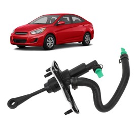 Uxsiya High Performance Clutch Master Cylinder Assembly 41610 1R100, Replacement for Rio 2012 to 2017, Car Clutch Cylinder Suitable for Accent