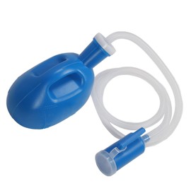 Men Urinal Bottle,ANGGREK 2000ml Men Urinal Bottle Large Capacity Spill Proof Urine Bottle Male Pee Bottle Detachable Male Pee Bottle for Bedridden Patients Blue