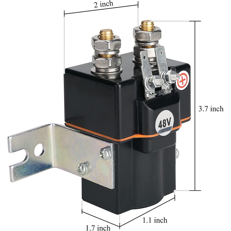 Viefow 48v Solenoid 101908701 for Club Car DS 1995-1998 and