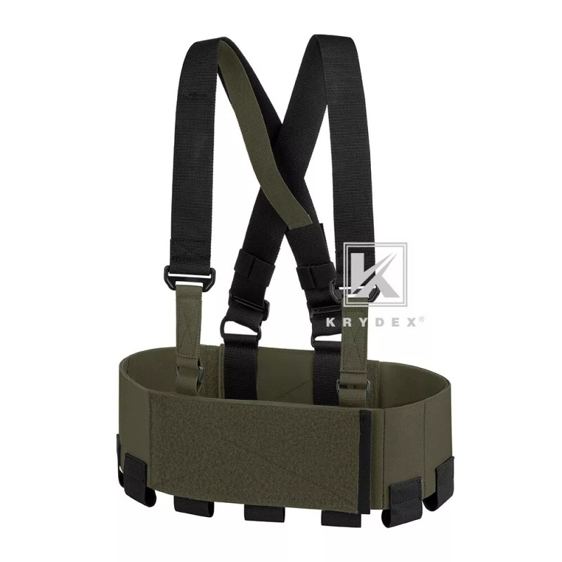 KRYDEX Concealed Carry Low-Vis Ready Chest Rig Elastic Cummerbund Ranger