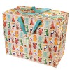 dotcomgiftshop Riesen-Aufbewahrungsbeutel/-tüten mit Tiermotiven, Plastik, Colourful Creatures, Jumbo