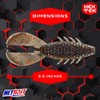 NetBait HexTek Supercharged with BAITFUEL 3.5'' The Rascal - Big