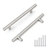 Probrico 6 Pack Brushed Nickel Kitchen Cabinet Pulls 4 inch