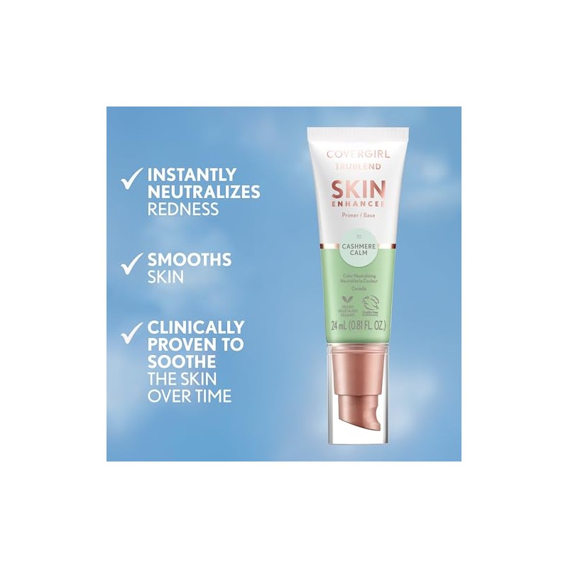 COVERGIRL TruBlend Skin Enhancer, Iluminador, 30 Cashmere Calm, 24 ml