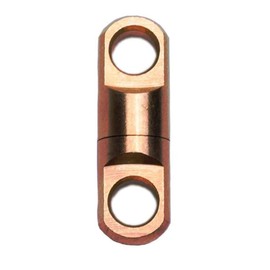 9Tong High Strength Fishing Bearing Swivels Stainless Fishing Swivel Connectors Copper Barrel Swivels for Saltwater Fishing Freshwater Fishing 10pcs 860lbs